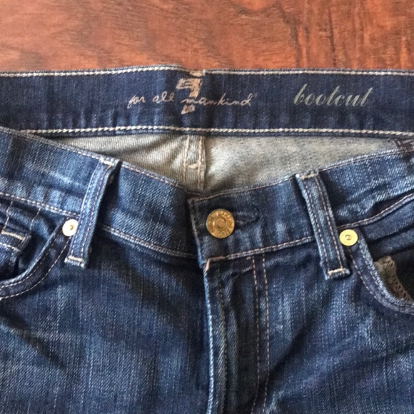 7 for all mankind bootcut jeans - Picture 5 of 6